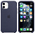 Чохол накладка xCase для iPhone 12 Pro Max Silicone Case темно-синій: фото 2 - UkrApple