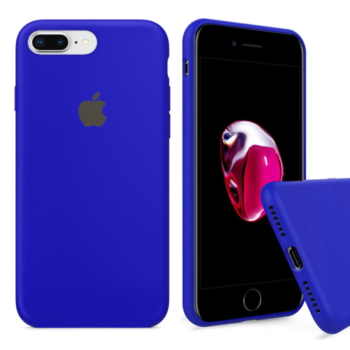 Чехол накладка xCase для iPhone 7 Plus/8 Plus Silicone Case Full ultramarine - UkrApple