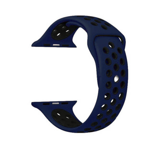 Ремінець xCase для Apple Watch 42/44/45/49 mm Sport Nike Blue black - UkrApple
