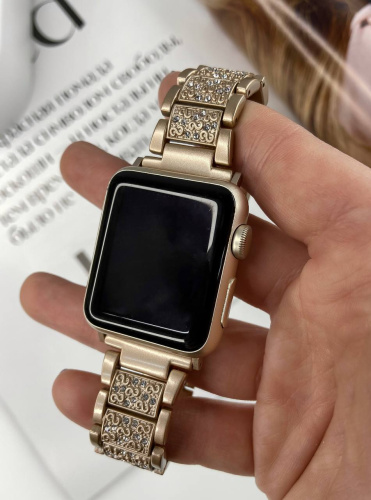 Ремінець xCase для Apple watch 42/44/45/49 mm Lady Band NEW Gold: фото 10 - UkrApple