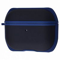 Чехол для AirPods PRO Wiwu silicone case black blue