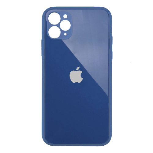 Чохол накладка xCase на iPhone 11 Pro Glass Designo Midnight blue - UkrApple
