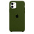 Чохол накладка xCase для iPhone 12 Pro Max Silicone Case olive - UkrApple