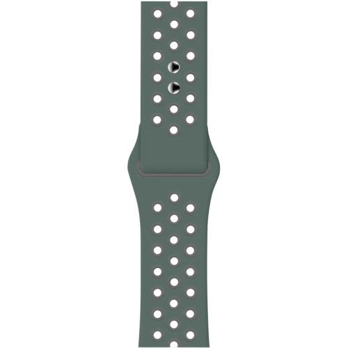 Ремінець xCase для Apple Watch 38/40/41 mm Sport Nike pine green gray: фото 2 - UkrApple