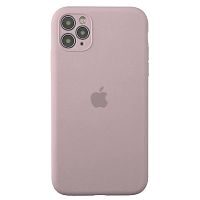 Чохол накладка xCase для iPhone 11 Pro Max Silicone Case Full Camera Pink sand
