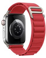 Ремінець для Apple Watch 42/44/45/49 mm Alpine Loop red