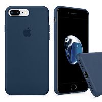 Чехол накладка xCase для iPhone 7 Plus/8 Plus Silicone Case Full cosmos blue