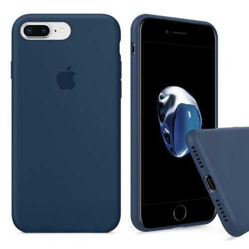 Чехол накладка xCase для iPhone 7 Plus/8 Plus Silicone Case Full cosmos blue - UkrApple