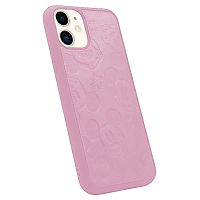 Чохол накладка xCase для iPhone 11 Mickey Mouse Leather Pink