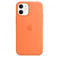 Чохол iPhone 13 Mini Silicone Case Full kumquat