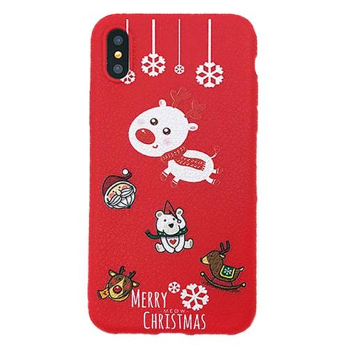Чехол накладка xCase на iPhone XS Max Christmas Holidays №1 - UkrApple