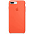 Чехол накладка xCase на iPhone 7 Plus/8 Plus Silicone Case оранжевый - UkrApple