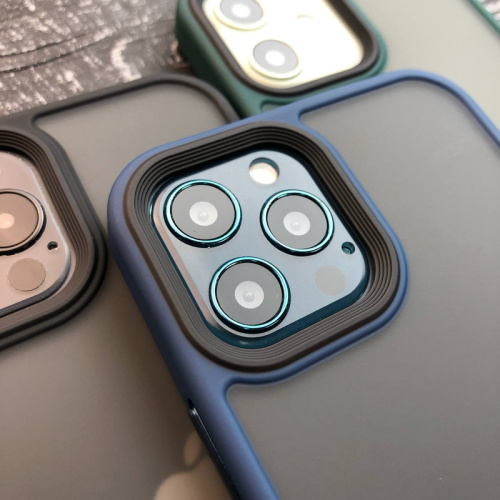Чохол накладка Rock на iPhone 13 Pro Max Guard Series matte Blue: фото 7 - UkrApple