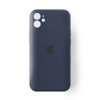 Чохол накладка xCase для iPhone 12 Mini Silicone Case Full Camera Midnight blue