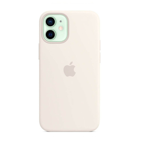 Чохол OEM Silicone Case Full with MagSafe iPhone 12 Mini White - UkrApple