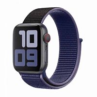 Ремінець xCase для Apple Watch 42/44/45/49 mm Nylon Sport Loop blue black