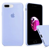 Чехол накладка xCase для iPhone 7 Plus/8 Plus Silicone Case Full светло-голубой