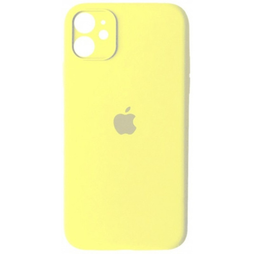 Чохол накладка iPhone 13 Silicone Case Full Camera Mellow yellow - UkrApple
