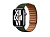 Ремінець для Apple Watch 38/40/41 mm Leather Link sequoia green - UkrApple