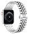 Ремінець для Apple Watch 38/40/41 mm Metall New 5-bead silver - UkrApple