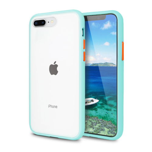 Чехол накладка xCase для iPhone 7 Plus/8 Plus Gingle series light blue orange - UkrApple